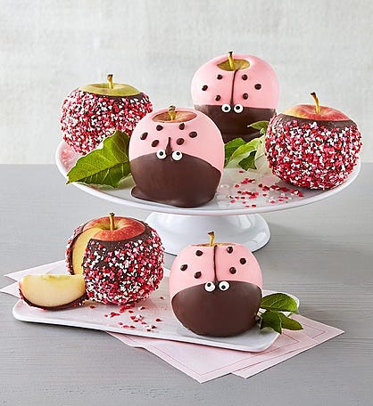 Happy Bug Chocolate-Covered Apples